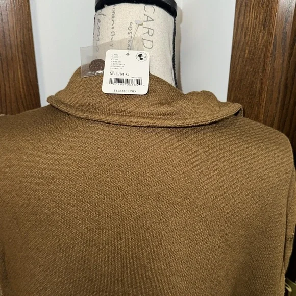 Women’s new Free People one size fit out cape brown brand new - Picture 8 of 9